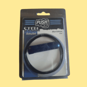 Amulet poppers nerez modrý
